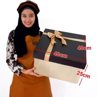 Giftbox Exclusive elegant ribbon gift box Large size 40x40cm / 30x30cm