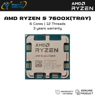 [ AMD RYZEN 5 7600X] 5.3 GHZ 32MB Cache Processor With AM5 Mobo Combo