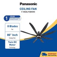 Panasonic Ceiling Fan 8 Blade CANOPY TYPE F-M20LY 80 INCH DC Motor Aluminum Blade Timer 9 Speed Kipas Siling 风扇
