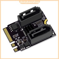 [Fast Arrival] M2 To SATA3.0 Expansion Card PCI-E3.0 KEY A + E WIFI M.2 To SATA Adapter Card