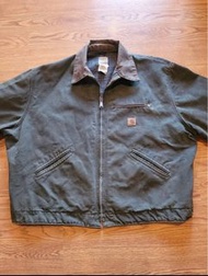 03 Vintage Carhartt Detroit Jacket J97 MOS XXL 洗水綠色