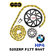 REGINA Sprocket Set BMW HP4 2013 - 2015 525 ZRP Spoket ZRING Z Ring Accessories Motor Gear