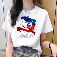 Haitian-Inspired Psychedelic Streetwear T-Shirt