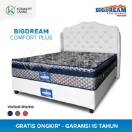 Bigdream Comfort Plus Pillowtop Full Set Kasur - Springbed by Bigland
