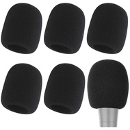 Microphone Foam Covers, 6 Pack Thick Handheld Stage Microphone Cover Foam Karaoke DJ Microphone Covers