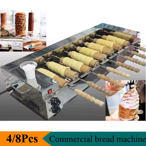 220V Donut Machine German Brand Horizontal Chimney Roller Toaster Toaster Cake Roller Oven Horizonta