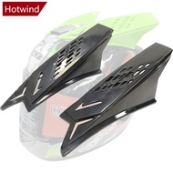 HOTWIND 2Pcs Motorcycle Helmet Motocross Racing Mohawk Horns Full Face Horn Stick Decoration I5R8