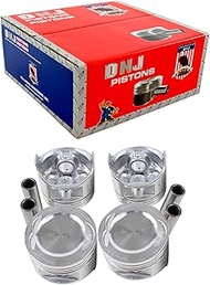 DNJ P456.20 Oversize Piston Set for 1983-1995 / Kia, Mazda / 626, B2000, Sportage / 2.0L / SOHC / L4