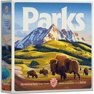 Board Game Keymaster Games Parks | Base Camp | Beautiful Strategy Game for Families ZX15