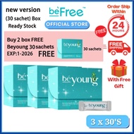 100% Original❤ BeFree BeYoung Gut-Brain-Skin Axis Booster (30 sachets) 野生蓝绿藻 湿疹 牛皮癣 富贵手