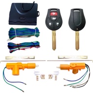 pl_auto Car Central Lock Set With 2 Remote Keys For 2-Door Cars Can Be Used With All Models (With Th