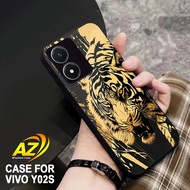 Latest Vivo Y02s Case [TIGER MOTIF] Mobile Phone Case Mobile Phone Protector Mobile Phone Accessorie