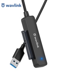 WAVLINK USB-C to SATA 3 Adapter for 2.5" SATA SSD/HDD Compact & Fashionable External Hard Drive Conv
