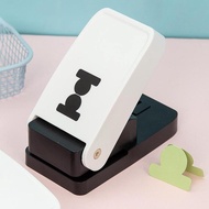 [svzfjuv] Tab Punch, Register Tab Punch, Craft Paper Punch, Label Punch for Loose Sheets for Making 