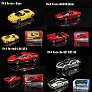 1:43 Scale Bburago  296GTB Alloy Diecast Model Car, Collectible And Toy, Suitable As Holiday Gift