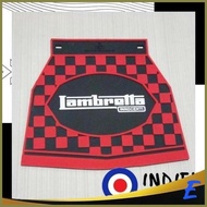 MERAH Mudflap VESPA KEPET VESPA Motorcycle Accessories - LAMBRETTA - Red | St |