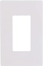 EATON PJS26W Arrow Hart Pjs26 Decorative Screw less Wall Plate, 1 Gang, 3.13 In L X .5 In W X 4.88 I