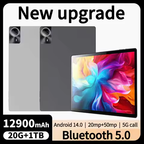 2025 Global version 14 inch New Tablet Android 16GB Ram 1TB Rom Network Android13 wifi 5G Dual SIM B