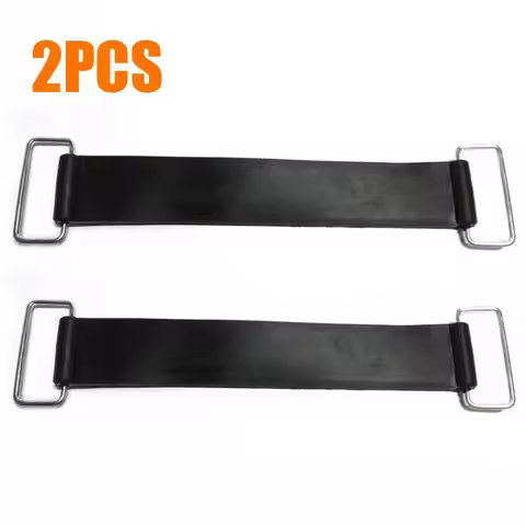 2Pcs Durable Motorcycle Battery Rubber Band Strap Fixed Holder Elastic Bandage Belt Stretchable For 