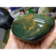 Sea Wash Plump Yellow Tiger Class Green Rice Cake Jade Raw Ore 4 Pcs 〈 2170g 〉 → A857R