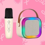 Bluetooth Wireless Speaker Mini Karaoke Machine with Microphone Mikrofon & Kit Suara/Speaker Lotso/S