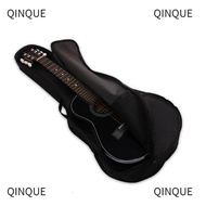 QINJUE 30/38/41 Inch Guitar Bag Waterproof Acoustic Musical Carrying