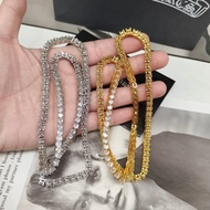 Hot Style Korean Version Crow Heart Full Diamond Necklace p130 c8c