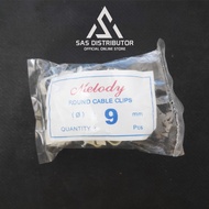 Melody 9mm Cable Clamp 9mm Electric Cable Clamp Concrete Nail 9mm Cable Clamp/ 9mm Concrete Nail Cla