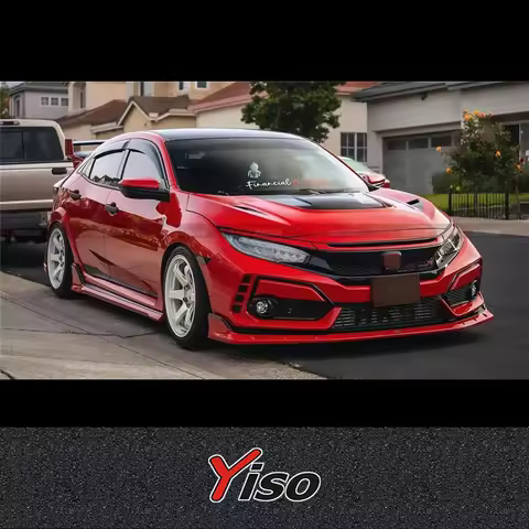 Suitable for Civic TyperR Fk8 10th Mugen carbon fiber Modified encirclement Civic TyperR Fk8 Mugen f