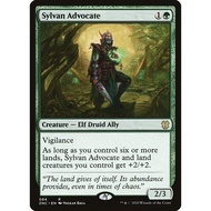 MTG Sylvan Advocate - ZNC (84) [Zendikar Rising Commander] Magic: The Gathering