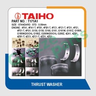 Taiho Thrust Washer STD Size (0.00mm) T171A1 Isuzu Gemini WFR 4FA1 4FB1 4FC1 4FD1 4FE1 4FG1 Aska Far