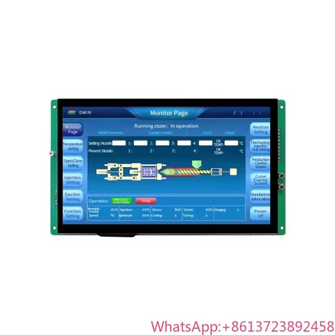DWIN 10.1 Inch 1024*600 Pixels Capacitive Touch Display Linux4.19 OS RK3566 CPU Multi-Language Embed