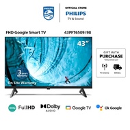 PHILIPS Google SMART Full HD LED 43 Inch TV | 43PFT6509/98 | Youtube | Netflix | meWatch | Google As
