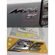 ORIGINAL PERODUA AXIA /MYVI REAR BONNET EMBLEM " SE" LOGO MARK