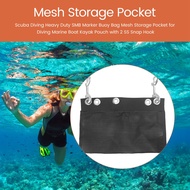 Popular-Scuba Diving Heavy Duty SMB Marker Buoy Bag Mesh Storage Pocket for Diving Marine Boat Kayak