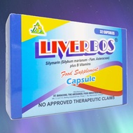 Silymarin (Silybum Marianum - Fam. Asteraceae B Vitamins) Food Supplement 32s LIVERBOS