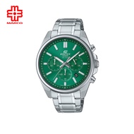 Casio Edifice EFV-650D-3AV Silver Stainless Steel Band Men Watch