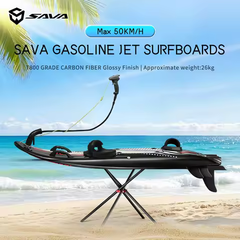 SAVA Power Carbon Fiber Surfboard,109cc Jet Surf, Water Surfboard, Speed Fuel Board 109CC Sea Lake