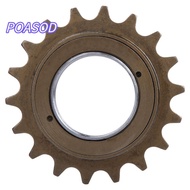 MAYSHOW Bike Freewheel, 7.8cm Diameter 18 Teeth Single Speed Freewheel, Durable Easy Installation St