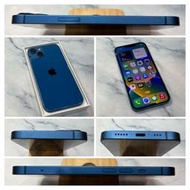 懇得機通訊 二手機 iPhone 13 128G 藍色 附盒裝配件 iPhone13【歡迎舊機交換折抵】652