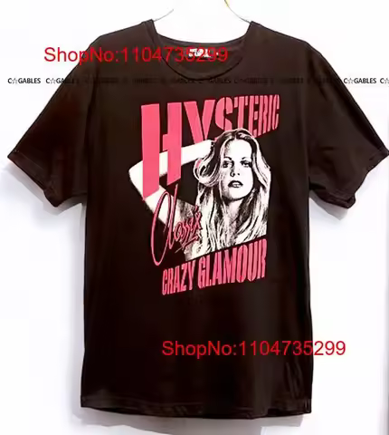 Hysteric Glamour Men M Double Sided Print His Girl Big Logo T Shirt JPN Fashion vintage Washed graph