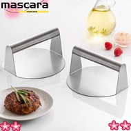 MARA Smash Burger Press, Round No Rust Stainless Steel Grill Press, Steak Burger Stainless Steel Bur