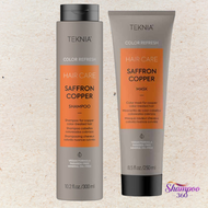 LAKME - Teknia 有機藏紅花銅色洗護套裝 300ml + 250ml