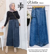 Skirt Jeans Skirt Layer Samurai Holla Skirt