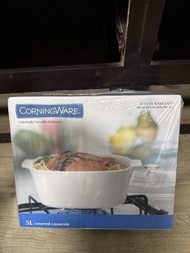 全新 CorningWare 5L 陶瓷煲連蓋