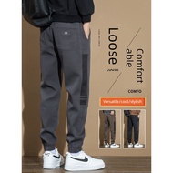 seluar tracksuit lelaki elgini tracksuit baggy tracksuit Spring Autumn Beamed Sports Loose All-Match