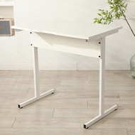 80/100/120/140cm *60cm Office desk Steel table legs + multi-layer solid wood table board