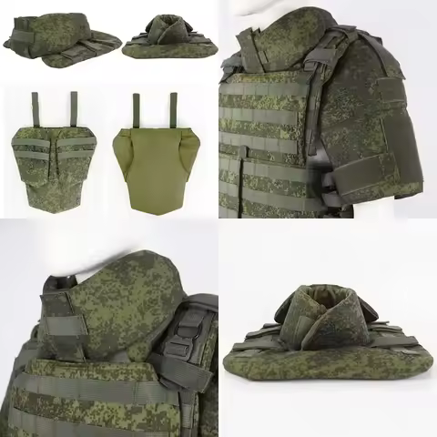 Tactical Vest 6b45 6b46 Protective Expansion Accessories JPC Shoulder Neck Protection Pad Crotch Gua