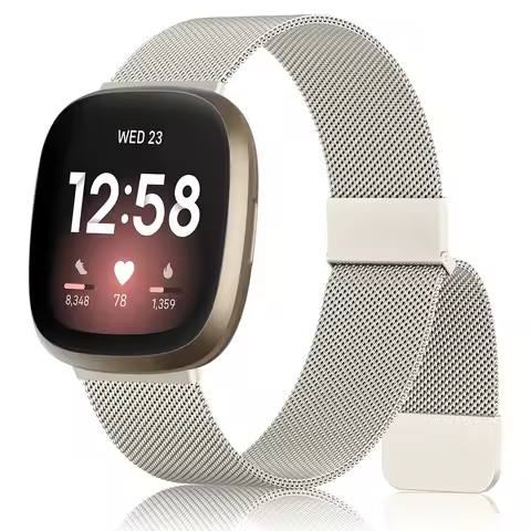Metal Strap For Fitbit Versa 3 4 Watchband Milanese Replacement Bracelet For Fitbit Versa Sense/sens