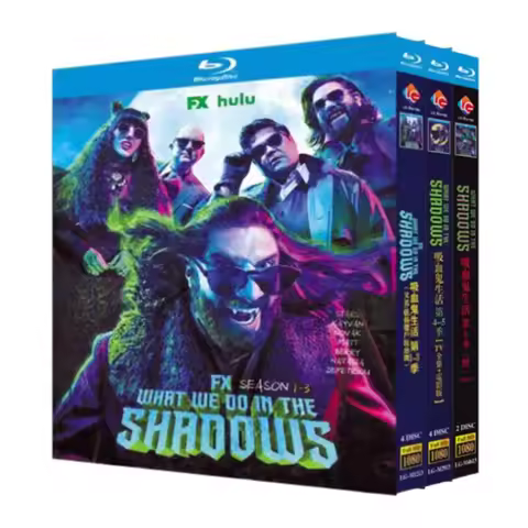 What We Do in the Shadows Season 1-6 Blu-ray Disc DVD